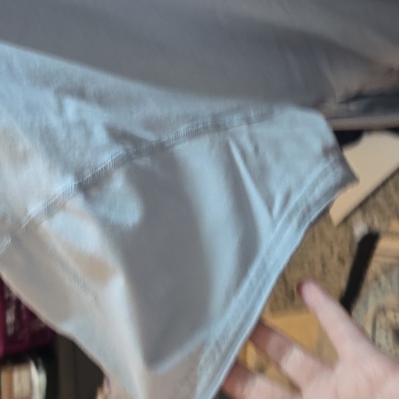 Light Blue Short Sleeve Tee with Relaxed Fit and Crew Neck, Free People - Picture 3 of 7